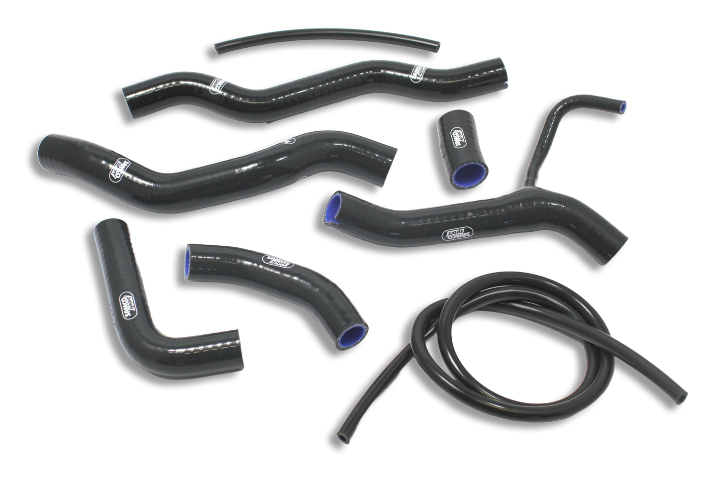 Samco Radiator Hose 8 Piece Kit Ducati Multistrada V2 2022-2023 - Adventure Parts