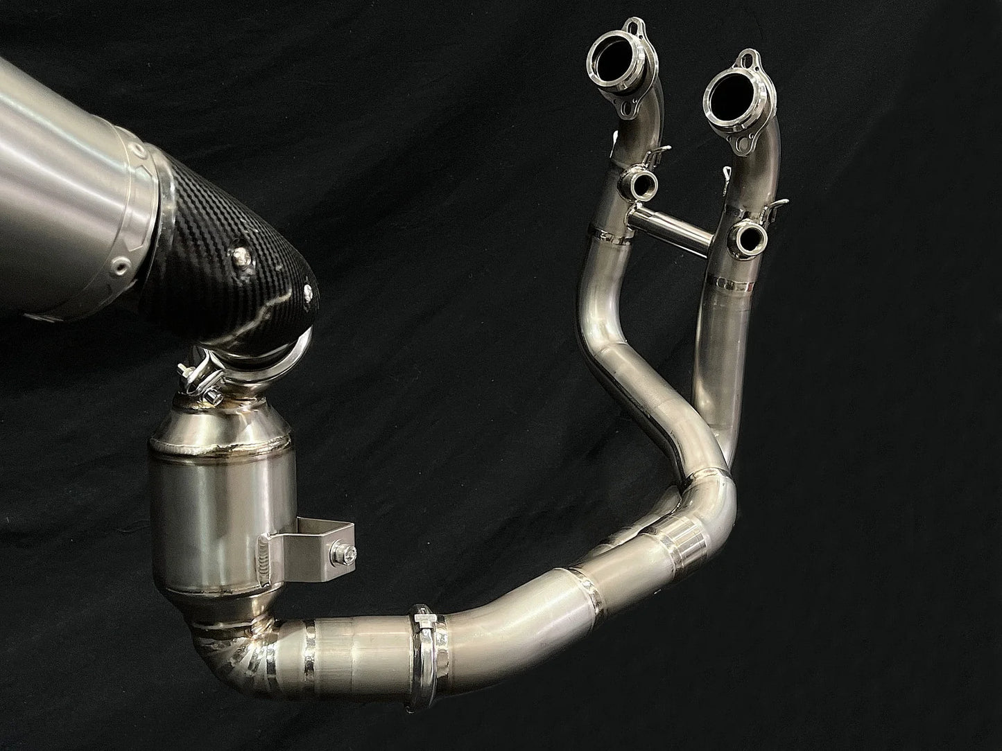 Vandemon Titanium Exhaust System & Cat Delete KTM 790/890 Duke & R 2017-2026