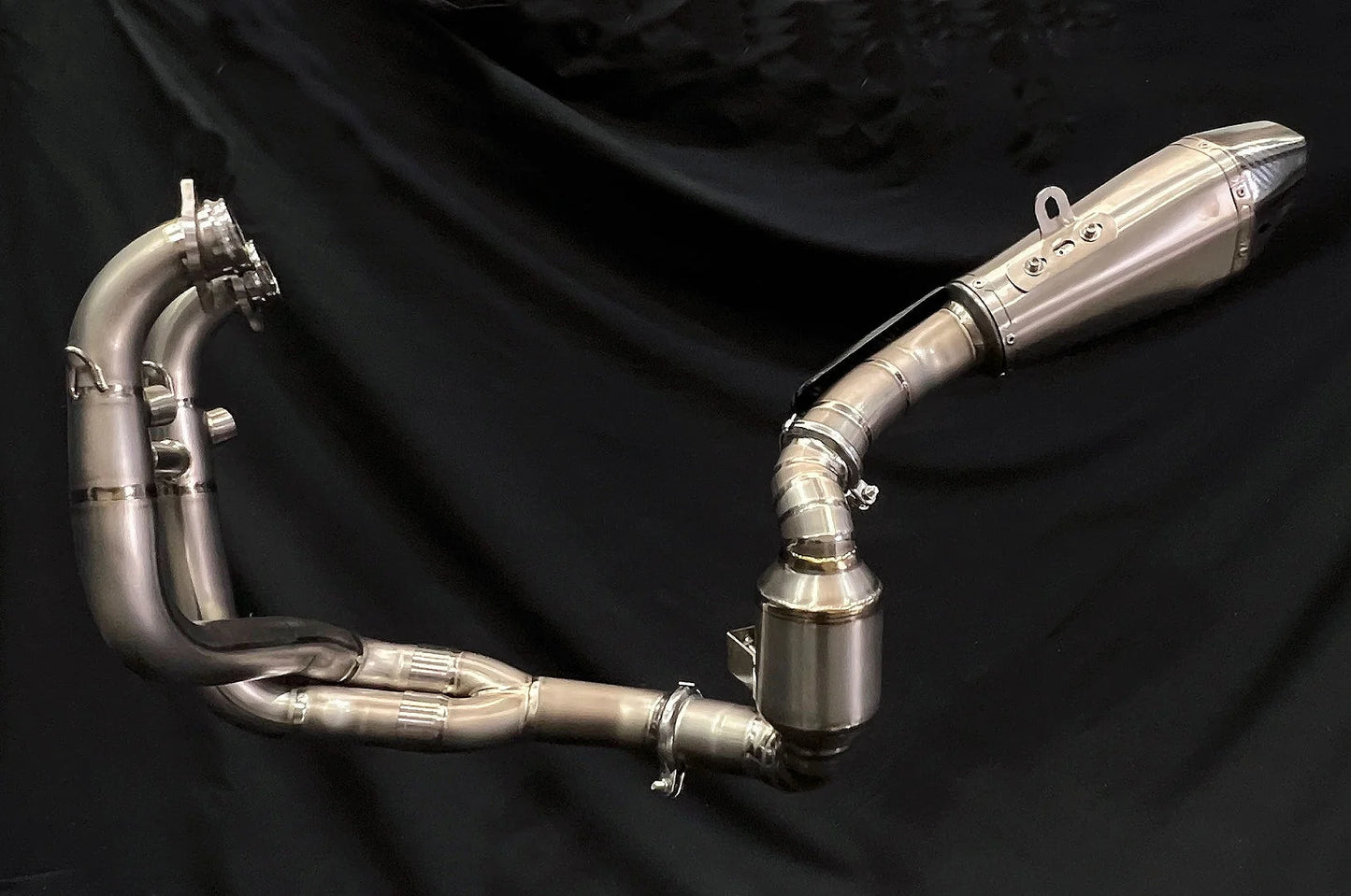 Vandemon Titanium Exhaust System & Cat Delete KTM 790/890 Duke & R 2017-2026