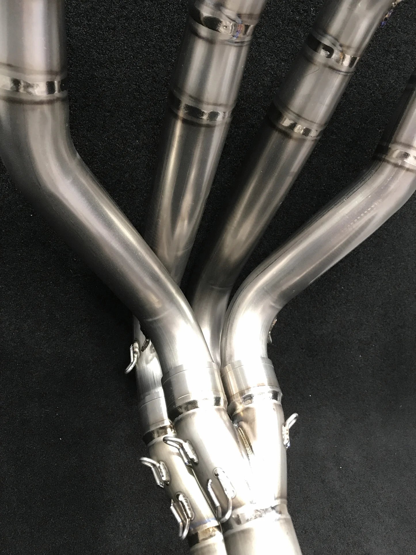 Vandemon 4 into 2 Titanium Exhaust System Kawasaki Z1000 2014-2020