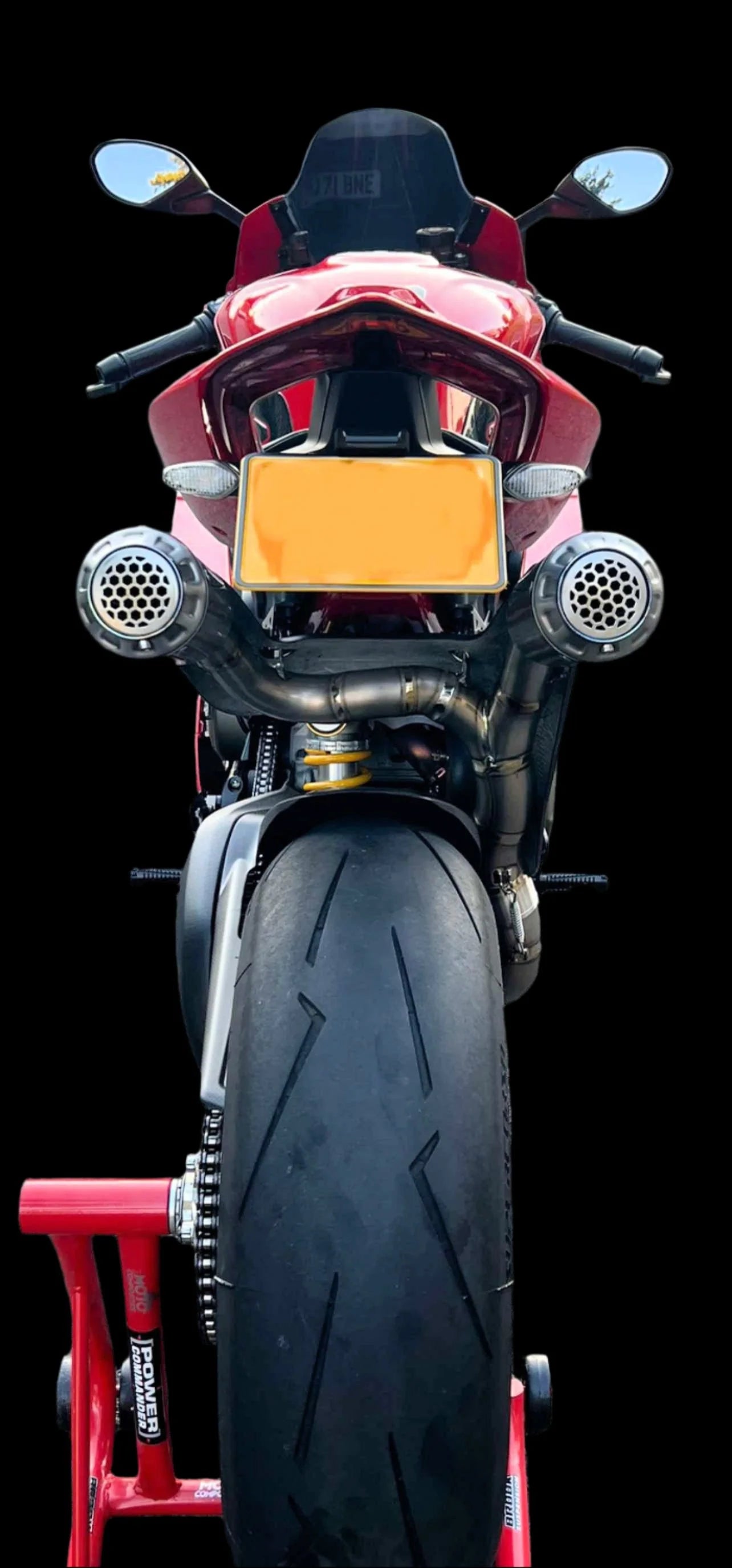 Vandemon Titanium High Mount Exhaust System Ducati Panigale V4,V4S,V4R & Streetfighter V4 - Adventure Parts