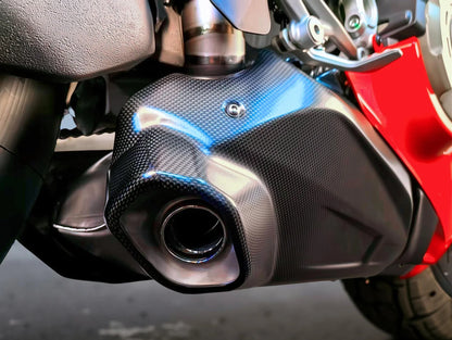 Vandemon Bimodal Stealth Titanium Slip-On Ducati Streetfighter V4 2025