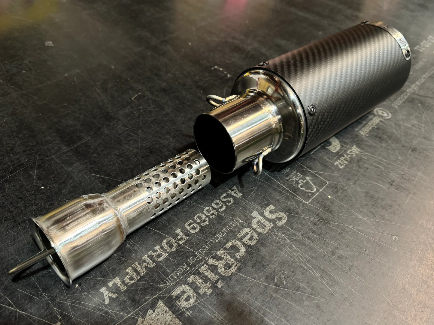 Vandemon Titanium Exhaust System Yamaha MT07/FZ07 2025-2026