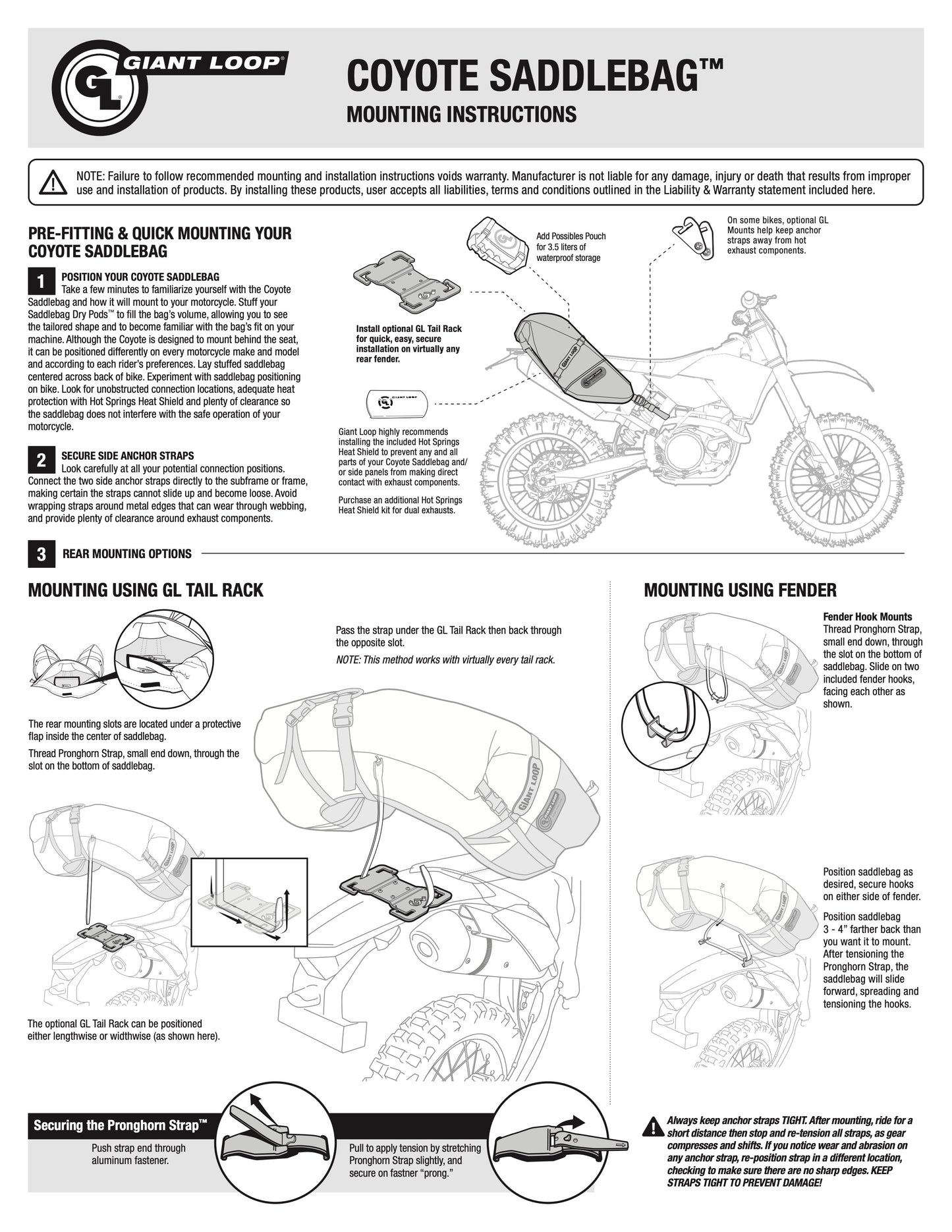 Giant Loop Coyote Saddlebag