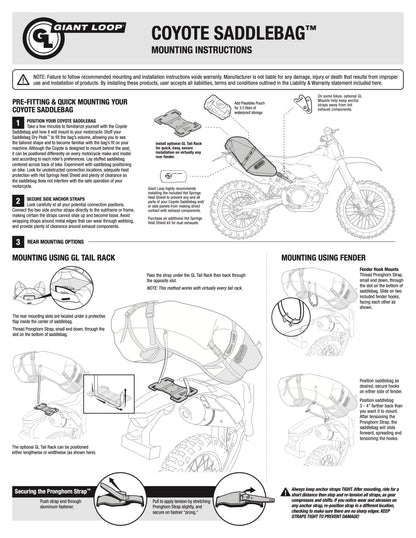 Giant Loop Coyote Saddlebag