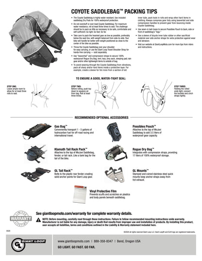 Giant Loop Coyote Saddlebag