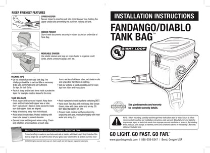 Giant Loop Diablo Tank Bag