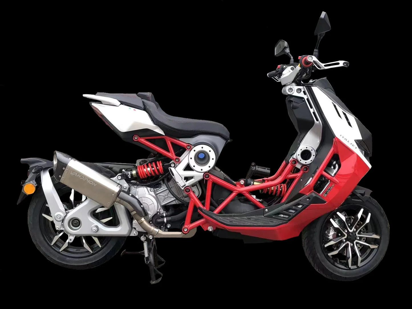 Vandemon Titanium Exhaust System Italjet Dragster 125/200 2021-2024