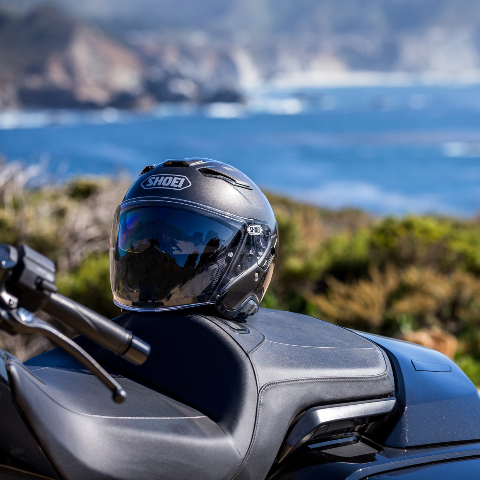 Shoei J-Cruise II Open Face Motorcycle Helmet Shoei J-Cruise II Open Face Motorcycle Helmet