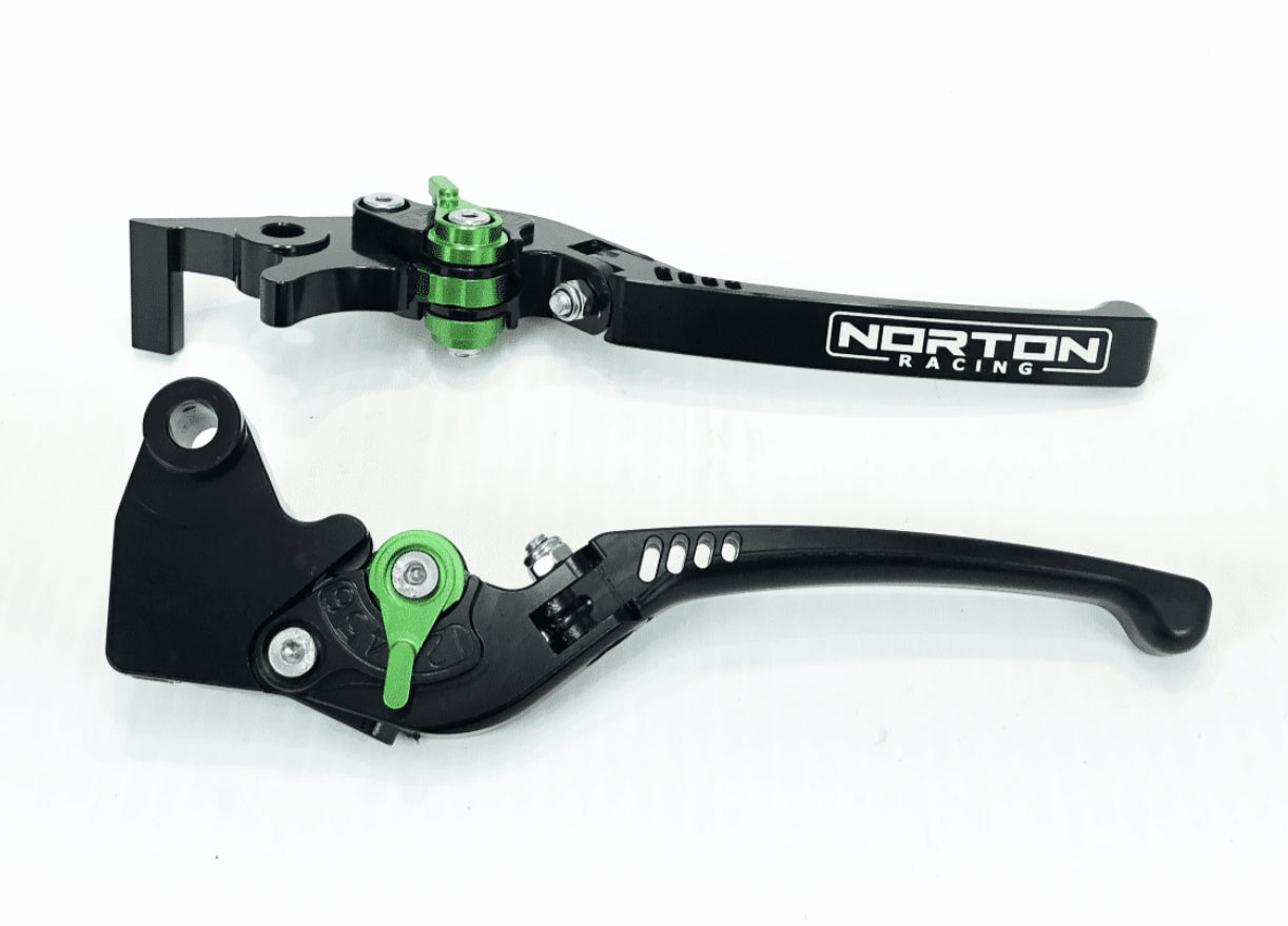 Hotbodies Racing Length Adjustable Folding Race Levers Kawasaki ZX4RR - Adventure Parts