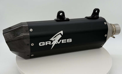 Graves Multi Fitment DualSport Stainless Exhaust-GasGas EC 350F / EC 500F 2024