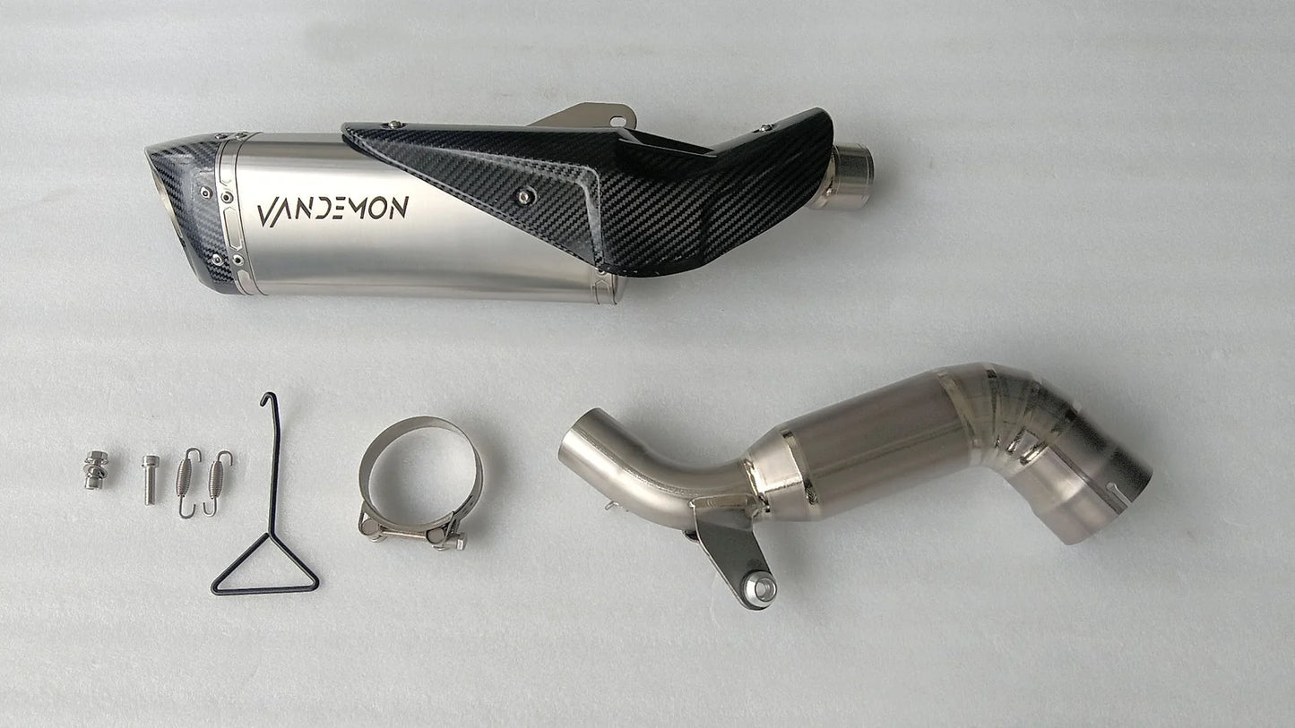 Vandemon Titanium Exhaust System KTM RC 390 & 390 DUKE Gen 2 2022-2025