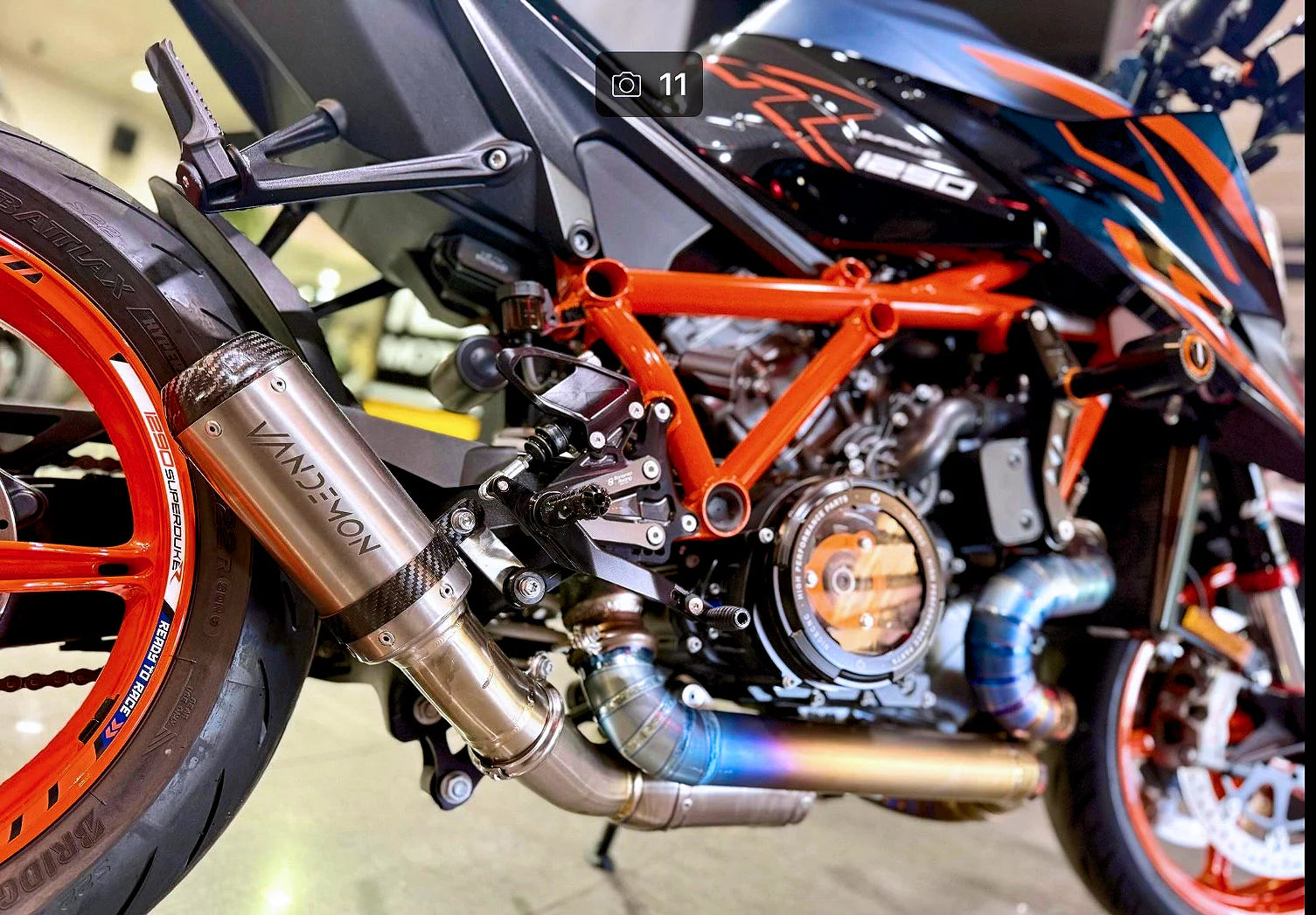 Vandemon Titanium Headers KTM 1290R/1390R/RR Super Duke 2020-2025 - Adventure Parts