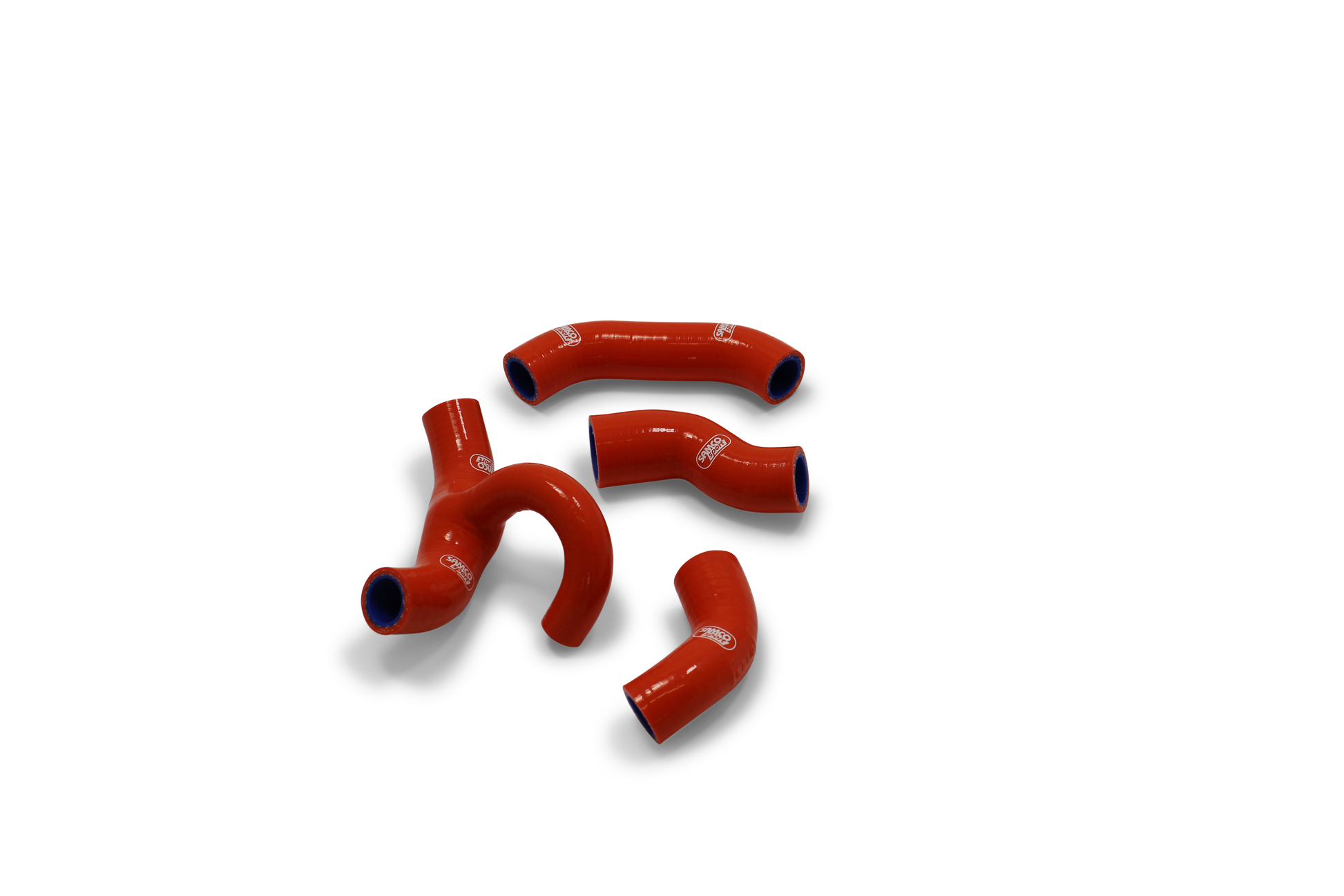 Samco Radiator Hose 4 Piece Kit KTM 450/500 XCF-W/EXC-F/Six Days OEM Design 2020-2023 - Adventure Parts