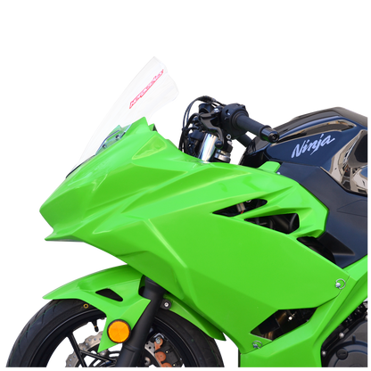 Hotbodies Racing Race Bodywork – Color Form Green Kawasaki Ninja 400 2018-2025 - Adventure Parts