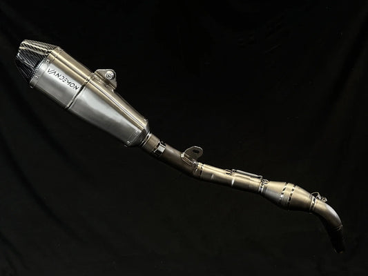 Vandemon Full Exhaust System Titanium Kawasaki KX250F 2025 - Adventure Parts