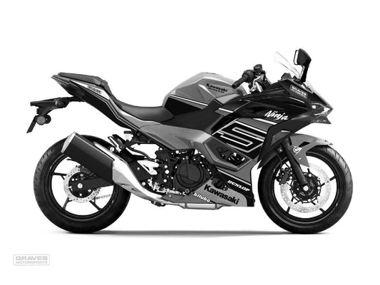 Graves OEM Bodywork Graphics Set Kawasaki Ninja 500 2024