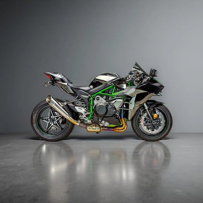 Vandemon H2R Titanium Slip-On Kawasaki Ninja H2 2015-On