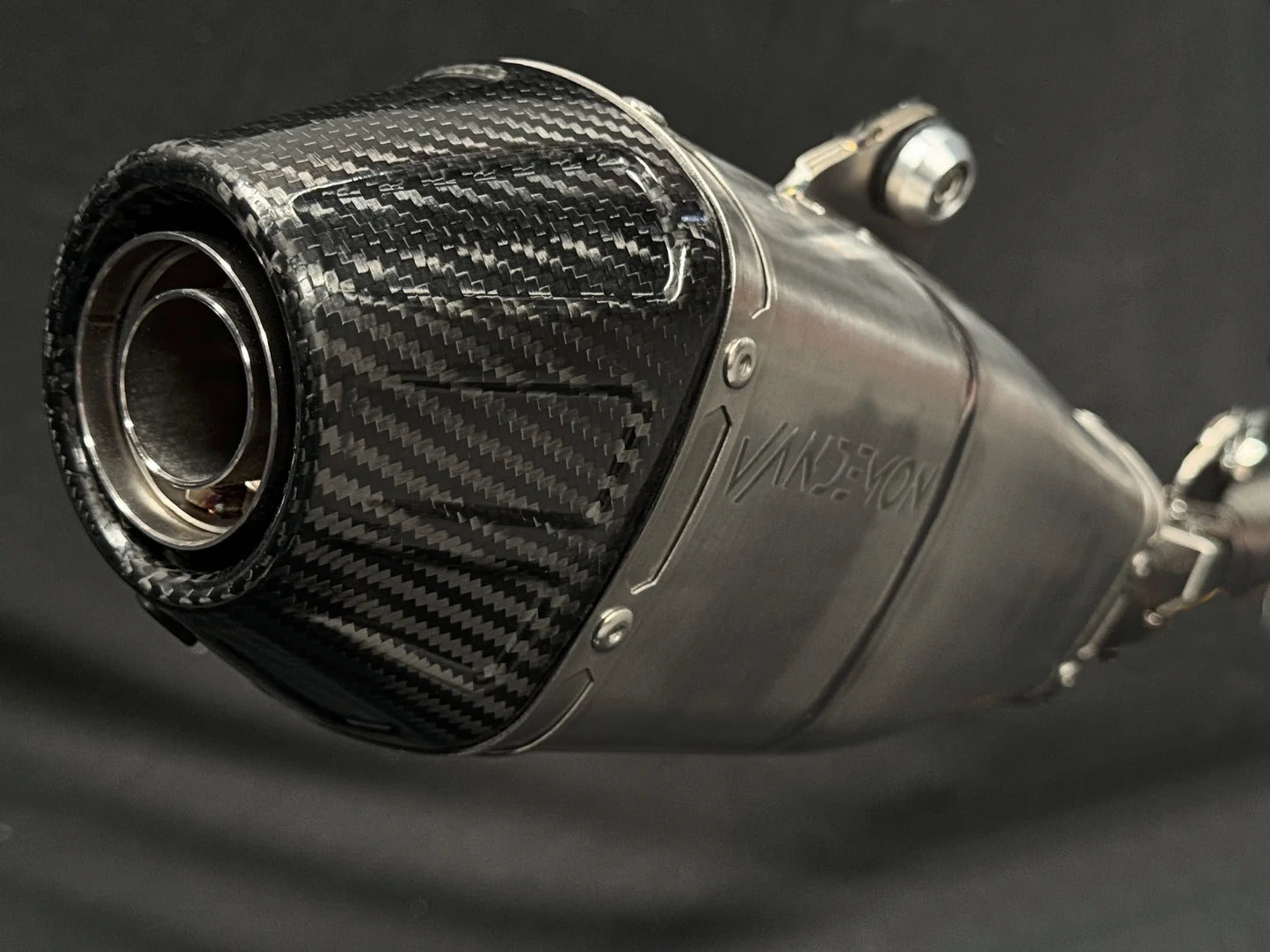 Vandemon Full Exhaust System Titanium Kawasaki KX250F 2025 - Adventure Parts