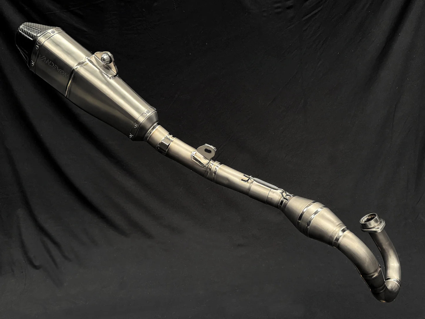 Vandemon Full Exhaust System Titanium Kawasaki KX250F 2025 - Adventure Parts