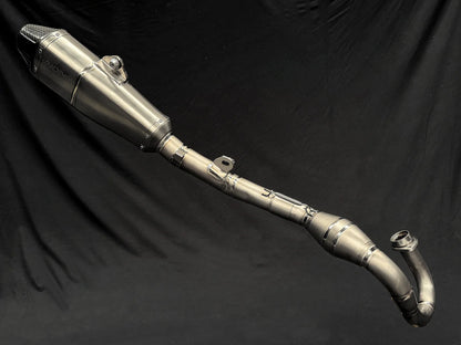 Vandemon Full Exhaust System Titanium Kawasaki KX250F 2025 - Adventure Parts