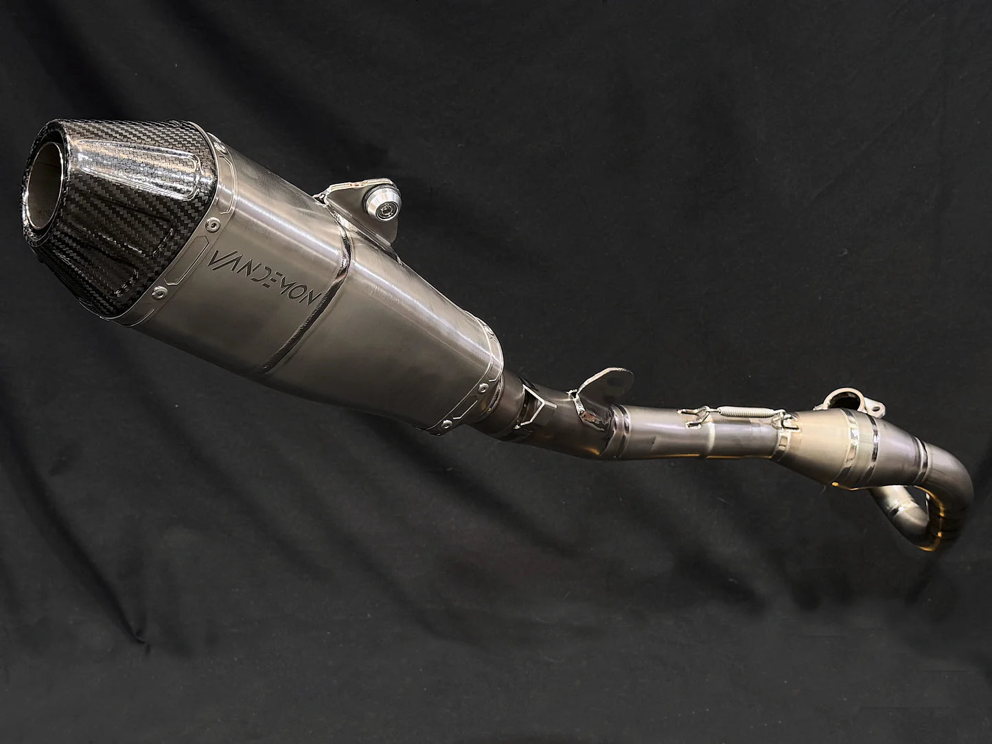 Vandemon Full Exhaust System Titanium Kawasaki KX250F 2025 - Adventure Parts