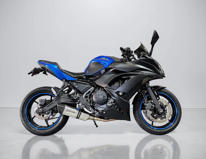 Vandemon Stainless Steel Exhaust System Kawasaki Ninja 650 / Z650 2017-2026