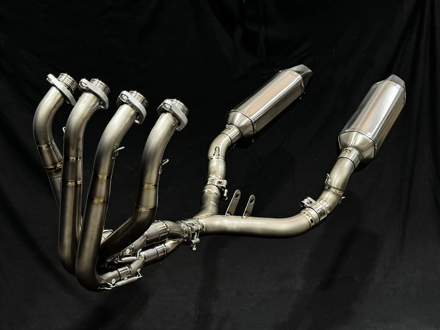 Vandemon 4 into 2 Titanium Exhaust System Kawasaki Z1000 2014-2020