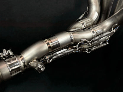 Vandemon 4 into 2 Titanium Exhaust System Kawasaki Z1000 2014-2020