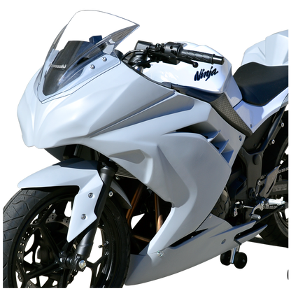 Hotbodies Racing Race Bodywork Primer Gray Kawasaki Ninja 300 2013-2017 - Adventure Parts