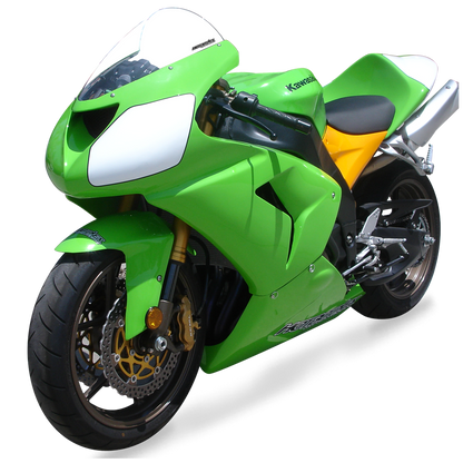 Hotbodies Racing Race Bodywork Primer Gray Kawasaki ZX10R 2006-2007 - Adventure Parts