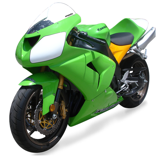Hotbodies Racing Race Bodywork Primer Gray Kawasaki ZX10R 2006-2007 - Adventure Parts