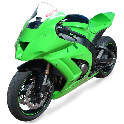 Hotbodies Racing Race Bodywork Primer Gray Kawasaki ZX10R 2011-2015 - Adventure Parts