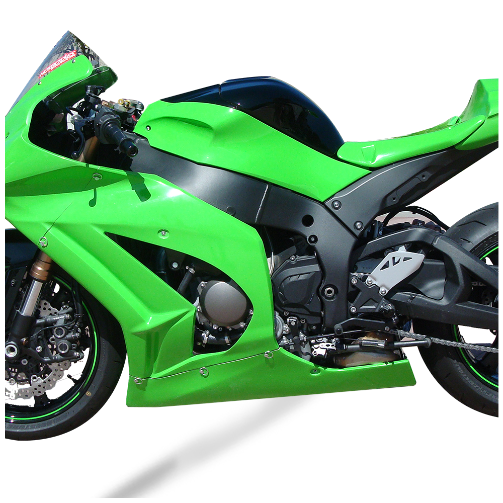Hotbodies Racing Race Bodywork – Color Form Green Kawasaki ZX10R 2011-2015 - Adventure Parts