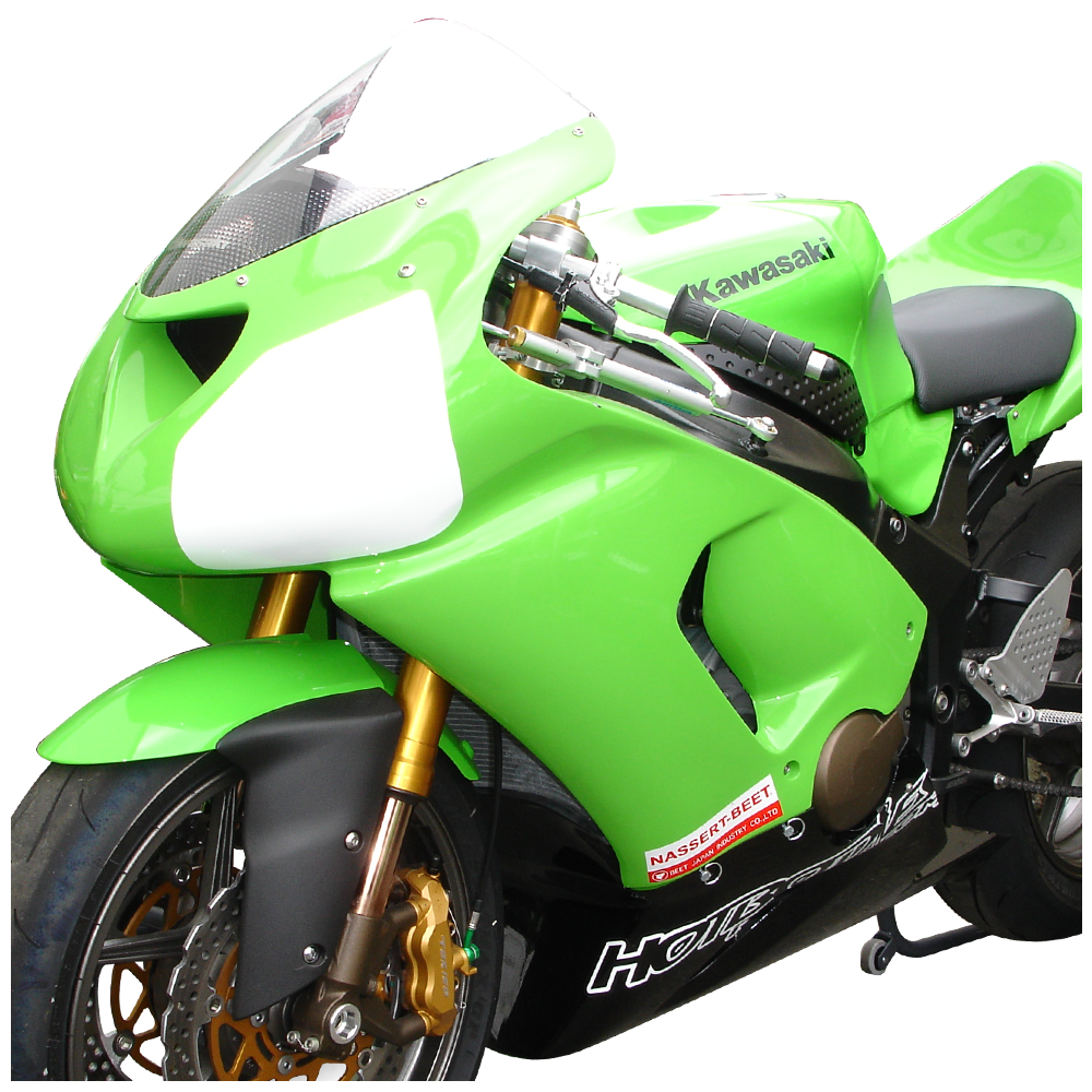 Hotbodies Racing Race Bodywork Primer Gray Kawasaki ZX6R 2005-2006 - Adventure Parts