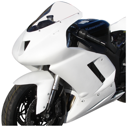 Hotbodies Racing Race Bodywork Primer Gray Kawasaki ZX6R 2007-2008 - Adventure Parts