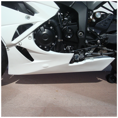 Hotbodies Racing Race Bodywork Primer Gray Kawasaki ZX6R 2009-2012
