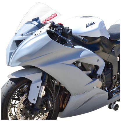 Hotbodies Racing Race Bodywork Primer Gray Kawasaki ZX6R 2013-2018 - Adventure Parts