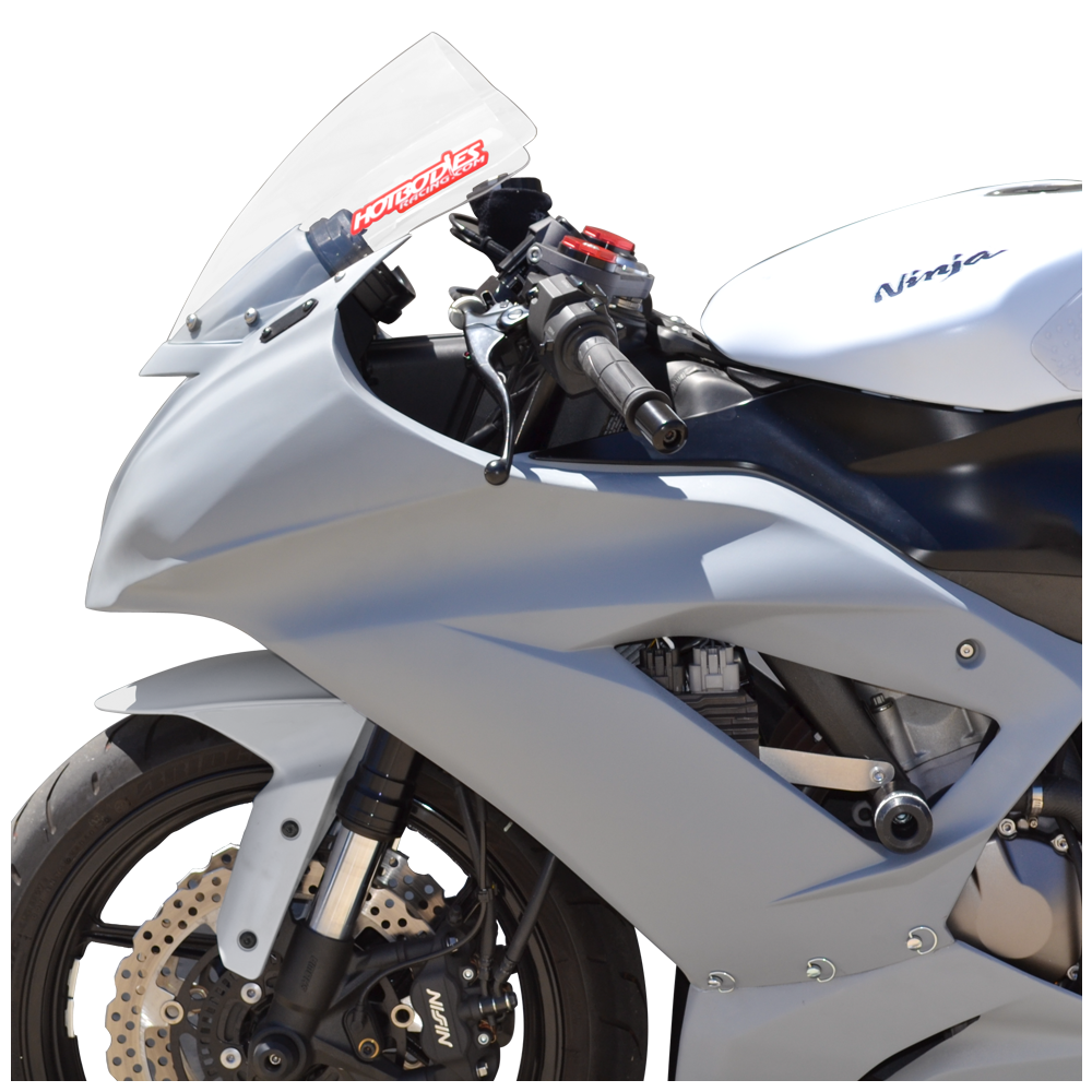 Hotbodies Racing Race Bodywork Primer Gray Kawasaki ZX6R 2013-2018 - Adventure Parts