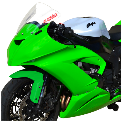 Hotbodies Racing Race Bodywork – ColorForm Green Kawasaki ZX6R 2013-2018 - Adventure Parts
