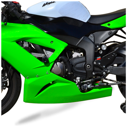 Hotbodies Racing Race Bodywork – ColorForm Green Kawasaki ZX6R 2013-2018 - Adventure Parts