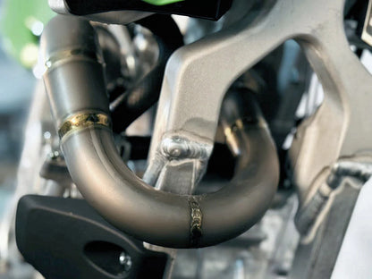 Vandemon Full Exhaust System Titanium Kawasaki KX250F 2025 - Adventure Parts