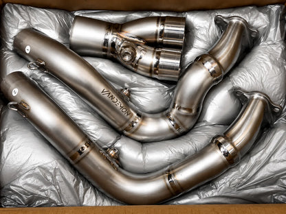 Vandemon Titanium Front Header Ducati Multistrada V4 2021-2024