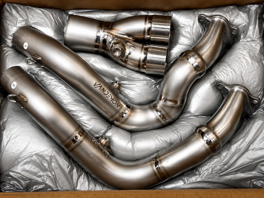 Vandemon Titanium Front Header Ducati Multistrada V4 2021-2024