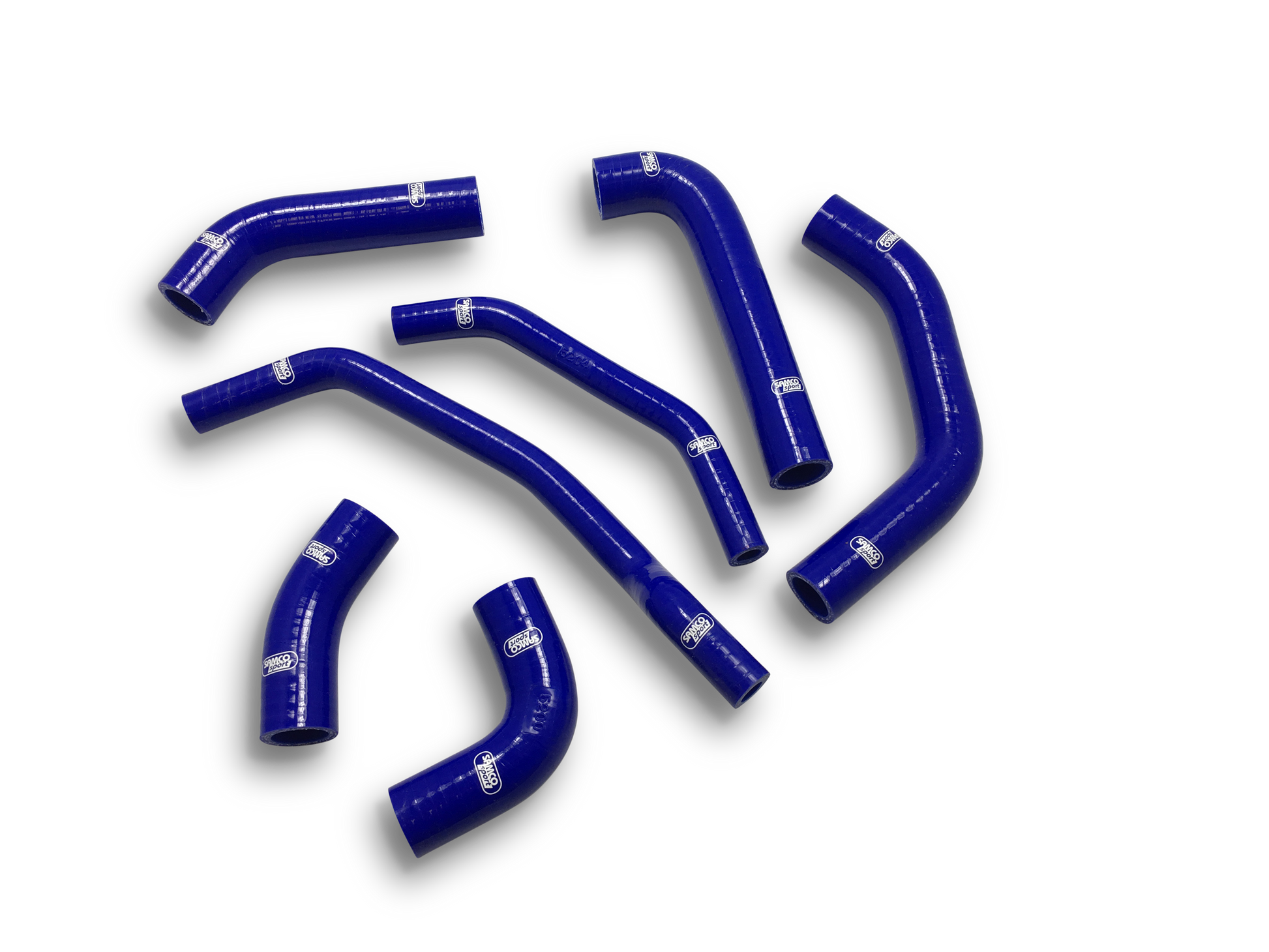 Samco Radiator Hose 7 Piece Kit Kawasaki ZX 10R/SE/KRT/RR OEM Kit 2016-2020 - Adventure Parts