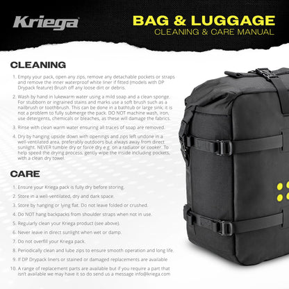 Kriega Urban EDC Motorcycle Messenger Bag