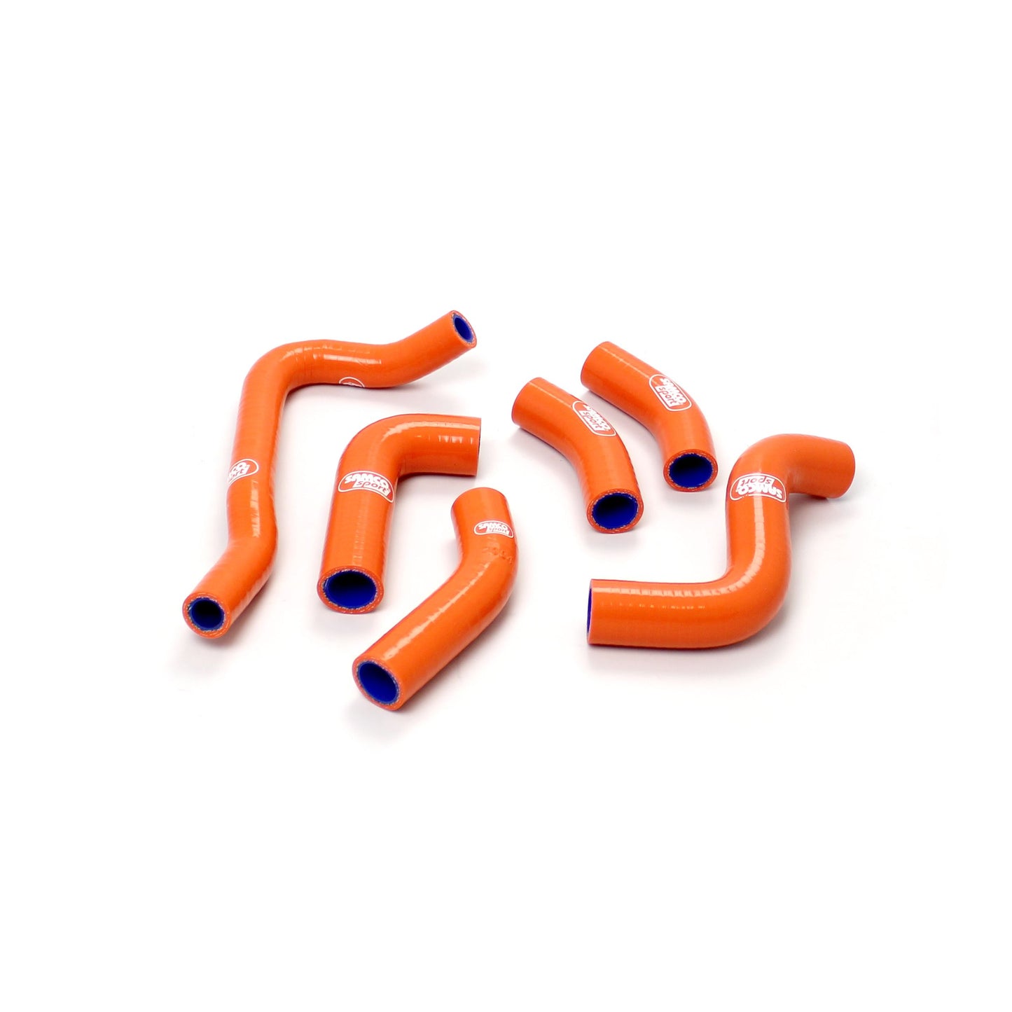 Samco Radiator Hose 6 Piece Kit KTM 400/520 EXC/EXC-E/SX 1999-2002 - Adventure Parts