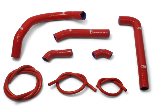 Samco Radiator Hose 8 Piece Kit Ducati Streetfighter V2 20222-2023 - Adventure Parts