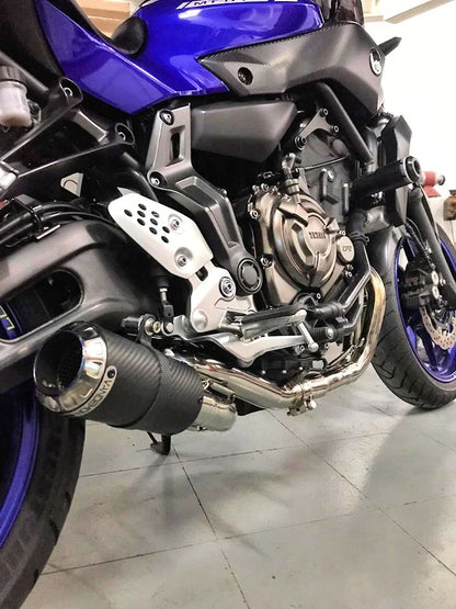 Vandemon Stainless Steel Exhaust System Yamaha MT07 FZ07 & XSR 2014-2024
