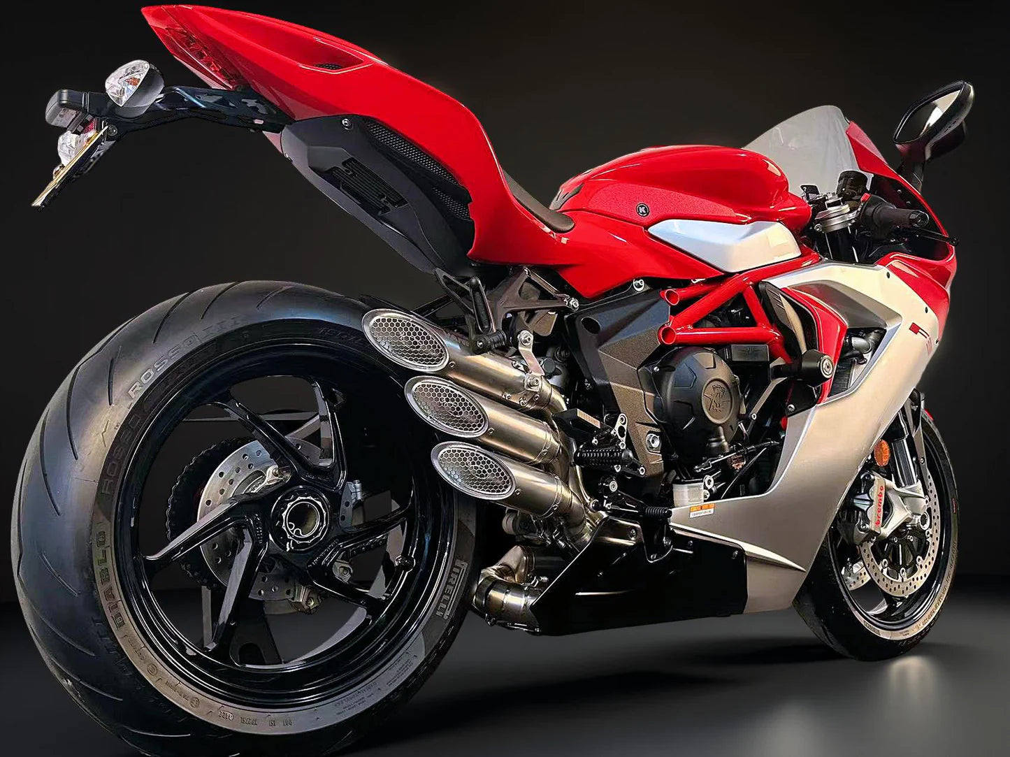 Vandemon Full Exhaust System Titanium  MV Agusta F3 800 2021-2024
